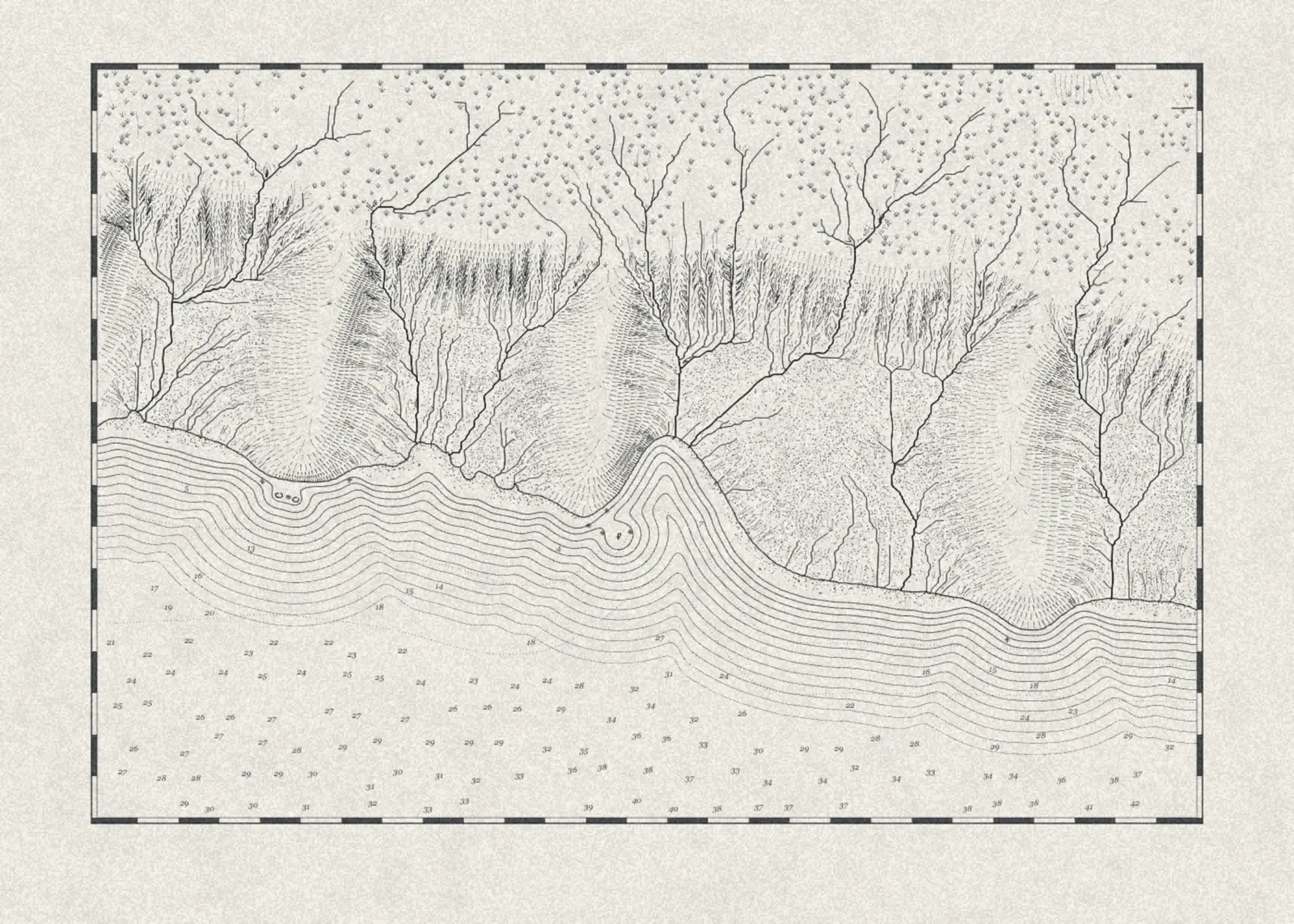 Relief of a Coast